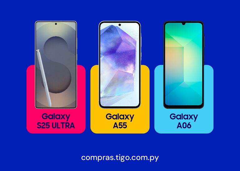 En esta edición especial de Celumanía están disponibles los modelos: Galaxy S25 Ultra, Galaxy A55 y Galaxy A06.
