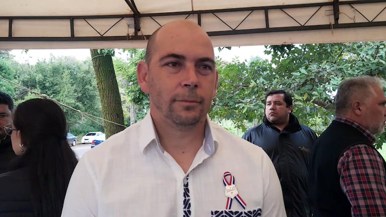 Intendente de Cambyretá, Jaime Hinterleitner (ANR-HC).