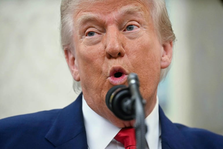 El presidente de los Estados Unidos, Donald Trump.