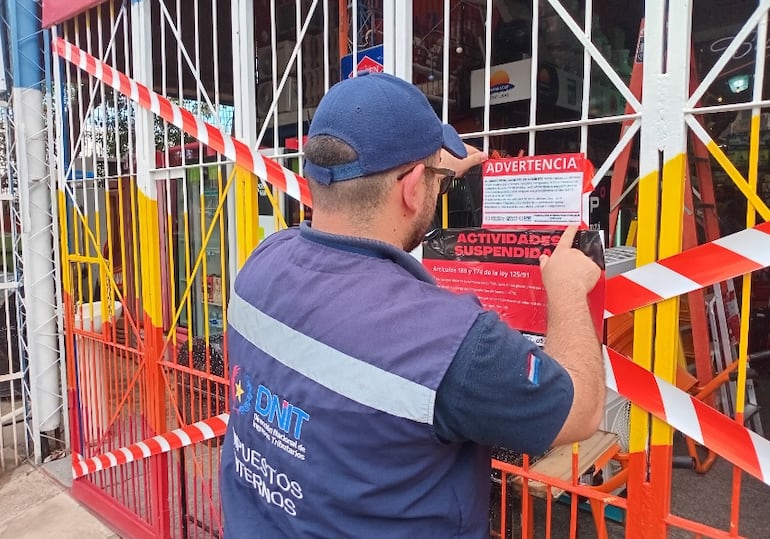 La DNIT viene reforzando los controles para reducir la informalidad.